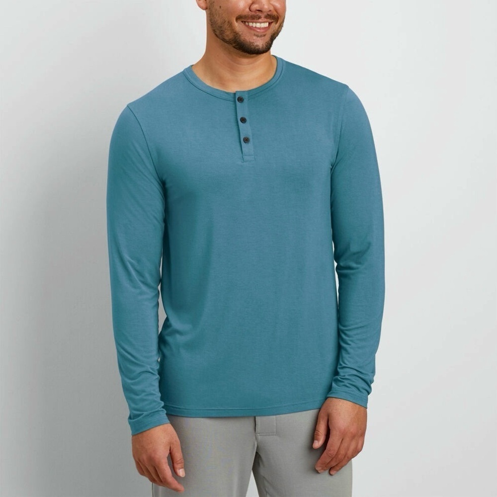 Duluth Trading Co. Mens Dang Soft Sleep Shirt Tencel Modal size M
